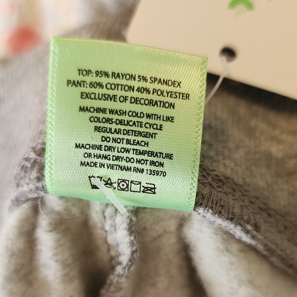 Honeydew Intimates Gray Pajama Pants with Pink Accents - Picture 10 of 10